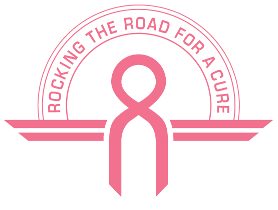 Rocking The Road For a Cure Ribbon Logo