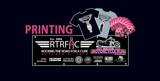 Underwriting Printing Sponsorship for RTRFAC MCRun for breast cancer