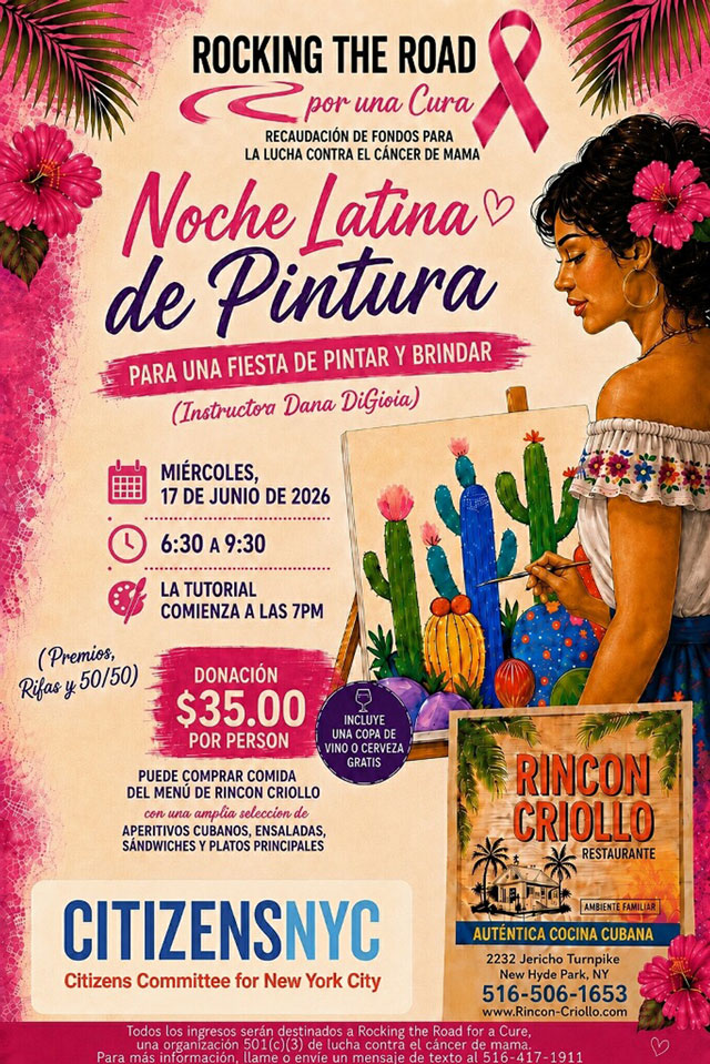 Rocking The Road For A Cure - Latina Paint Night - Rincon Criollo